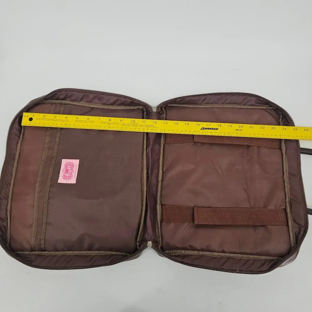 Doggy Boudoir Laptop Bag by Claudette Barjoud Miss Fluff Stripped Bougie 13x11